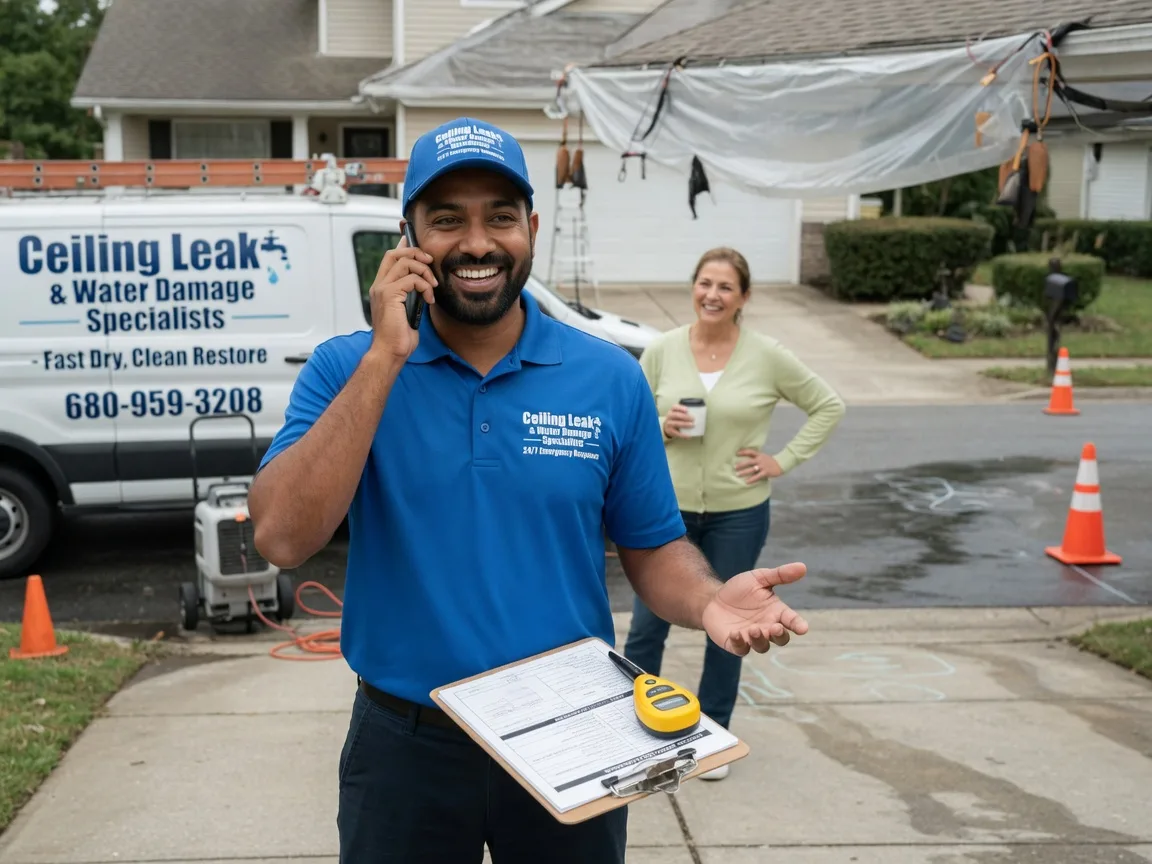 Ceiling Leak Cleanup Stamford, NE FAQs