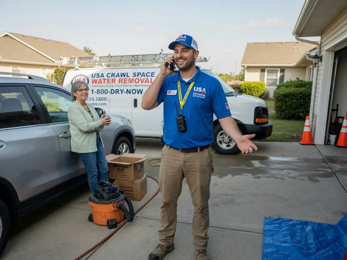 Crawl Space Water Removal Stamford, NE FAQs
